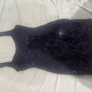 Windsor Midnight Blue Sequin Dress